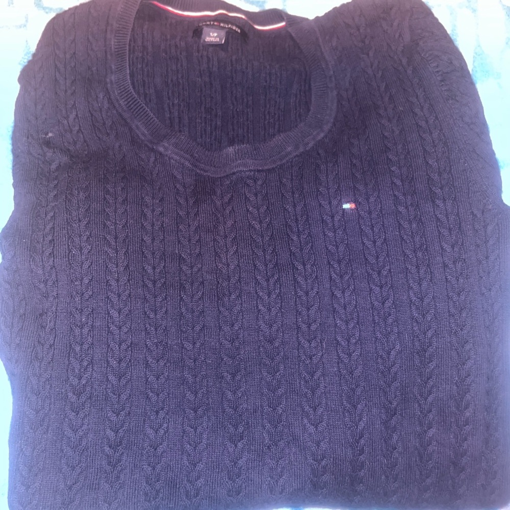 Tommy Hilfiger Women's Navy Sweater